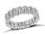 Estate 2.70ct Baguette Cut Diamond Eternity Wedding Band