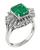 Diamond Emerald Cocktail Ring