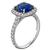 Sapphire Diamond Engagement Ring