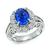 Estate 2.91ct Sapphire 1.63ct Diamond Ring