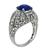 Sapphire Diamond Engagement Ring