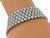 Round Cut Diamond 18k White Gold Bracelet