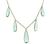 Estate 23.51ct Aquamarine Gold Necklace