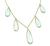 14k Gold Aquamarine Necklace