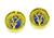 18k Gold Diamond Tanzanite Earrings