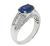 Sapphire Diamond Ring