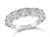 Estate 3.04ct Diamond White Gold Ring