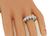 Round Cut Diamond 18k White Gold Ring