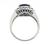 Sapphire Diamond Engagement Ring