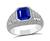 Estate 3.05ct Ceylon Sapphire 1.20ct Diamond Engagement Ring