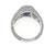 Platinum Diamond Sapphire Ring