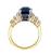 18k Gold Sapphire Ring