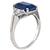 Sapphire Diamond Engagement Ring