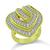 Estate 3.72ct Diamond Yellow Gold Ring