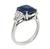 Sapphire Diamond Engagement Ring