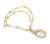 14k Gold Diamond Kunzite Necklace