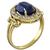 Sapphire Diamond Ring