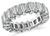 Estate 4.10ct Diamond Eternity Wedding Band