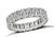 Estate 4.34ct Diamond Eternity Wedding Band