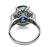 Platinum Diamond Sapphire Ring