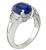 Sapphire Diamond Engagement Ring