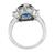 18k Gold Sapphire Diamond Ring
