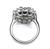 Platinum Diamond Ruby Ring
