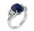 Sapphire Diamond Engagement Ring