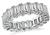 Estate 6.20ct Diamond Eternity Wedding Band