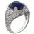 Sapphire Diamond Engagement Ring