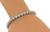 Round Cut Diamond 14k White Gold Tennis Bracelet