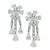 Estate 8.00ct Diamond Platinum Earrings