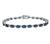 Sapphire Diamond Gold Bracelet
