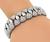 Round Cut Diamond 18k White Gold Bracelet