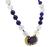 Vintage Amethyst Crystal Diamond Necklace