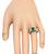 Emerald Cut Emerald Emerald Cut Diamond Platinum Engagement Ring