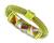 Estate Asch Grossbardt Multi Color Gemstone Inlay Gold Bracelet