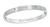 Estate Cartier White Gold Love Bangle