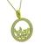 Round Cut Diamond 18k Yellow Gold Chopard Pendant Necklace