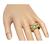 Round Cut Diamond 18k Yellow Gold Ring by Chopard