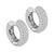 Estate 3.00ct Diamond Huggies Earrings