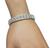 Round Cut Diamond 18k White Gold Bracelet