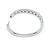 18k Gold Diamond Bangle