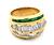 Diamond Emerald Gold Ring