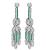 Diamond Emerald Earrings