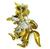 18k Gold Enamel Diamond Pin