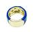14k Gold Enamel Diamond Ring