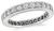 Estate 1.40ct Diamond Eternity Wedding Band