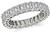 Estate 4.00ct Diamond Eternity Wedding Band