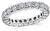 Estate 2.00ct Diamond Eternity Wedding Band